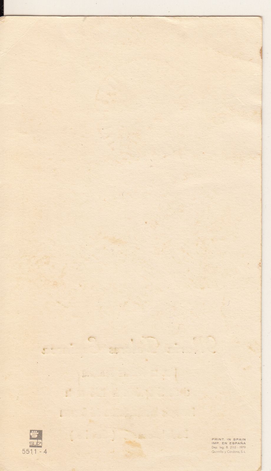 Recuerdos de primera Comunión año 1979