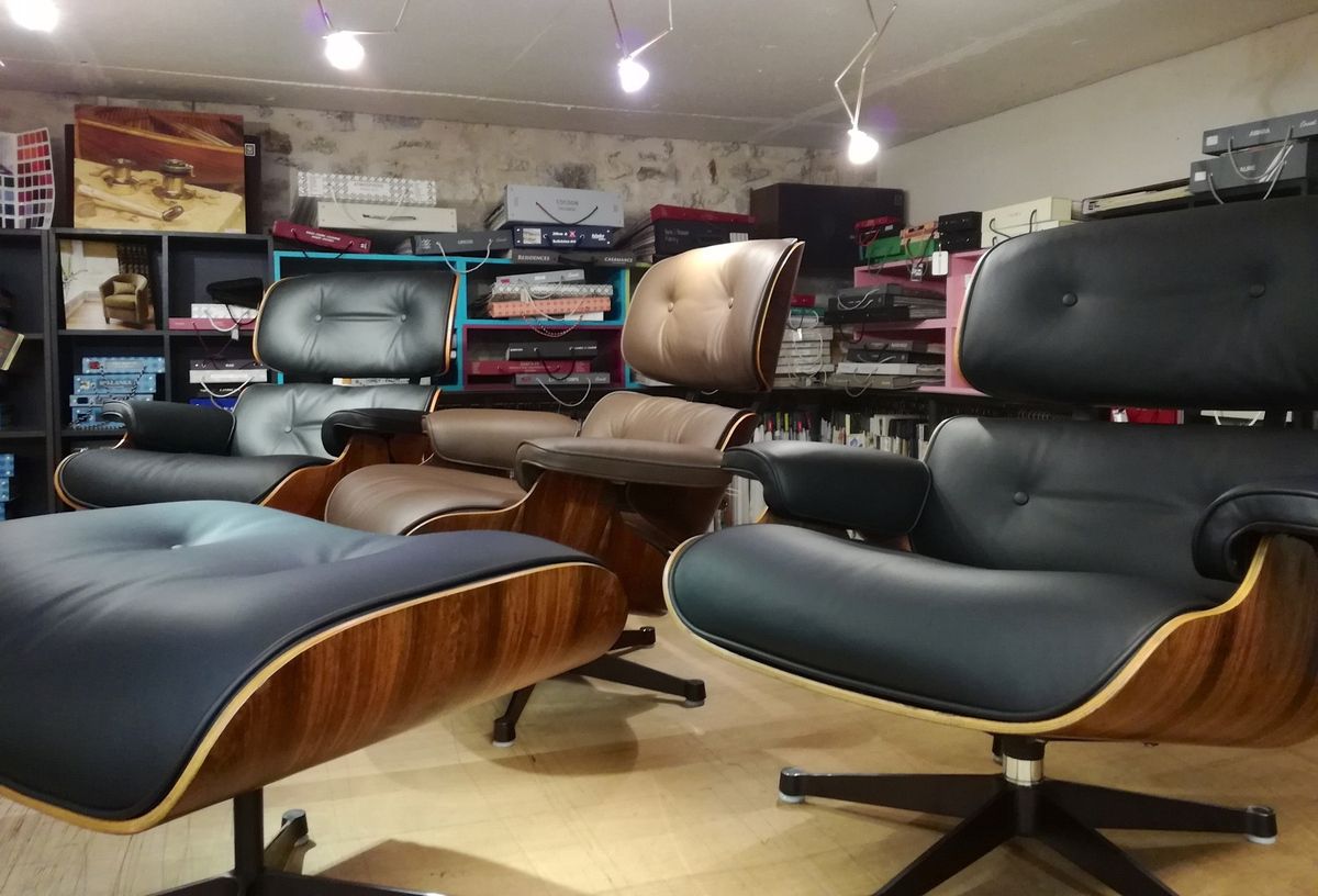 Restauration fauteuils eames