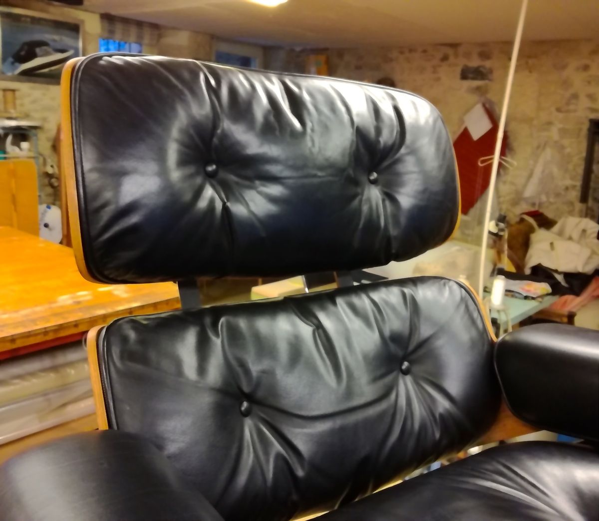 Coussins Eames regarnis