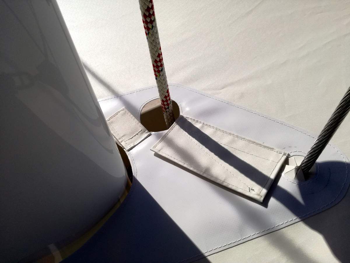 Taud de camping sur mesure pour Super maramu en Stamoid Top