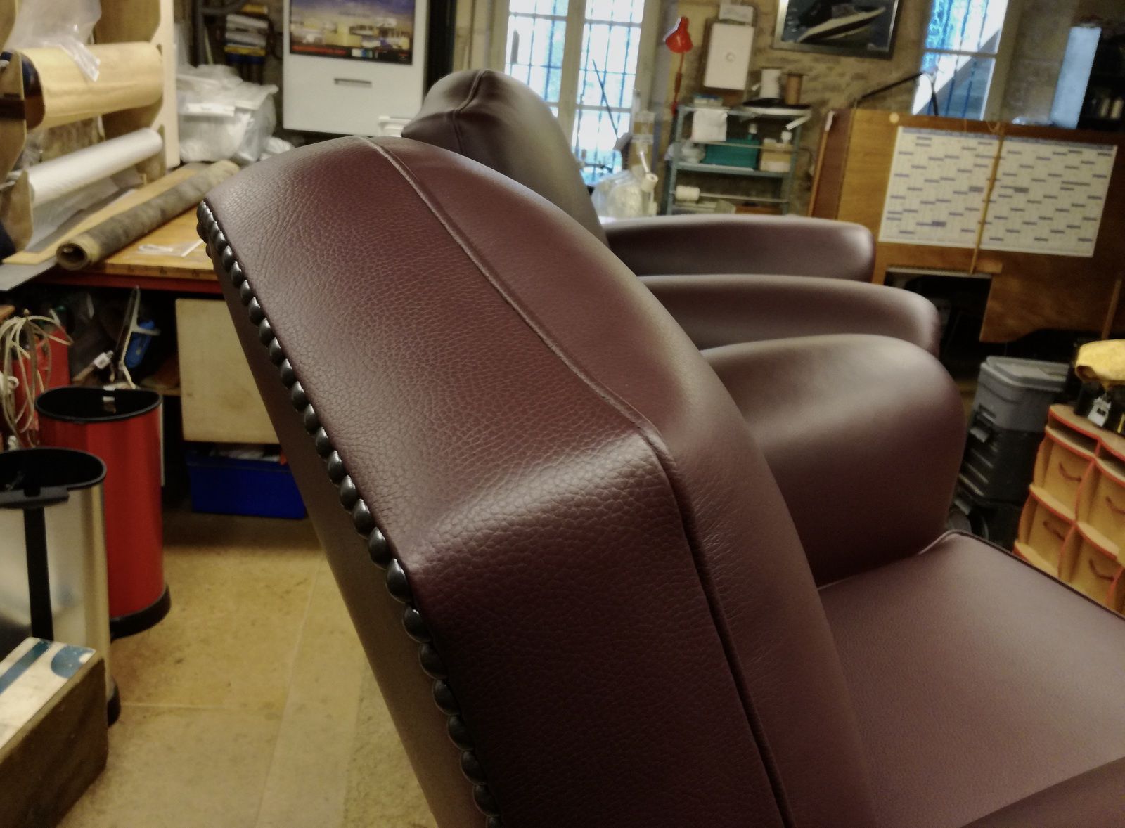 sellier réparateur fauteuil club