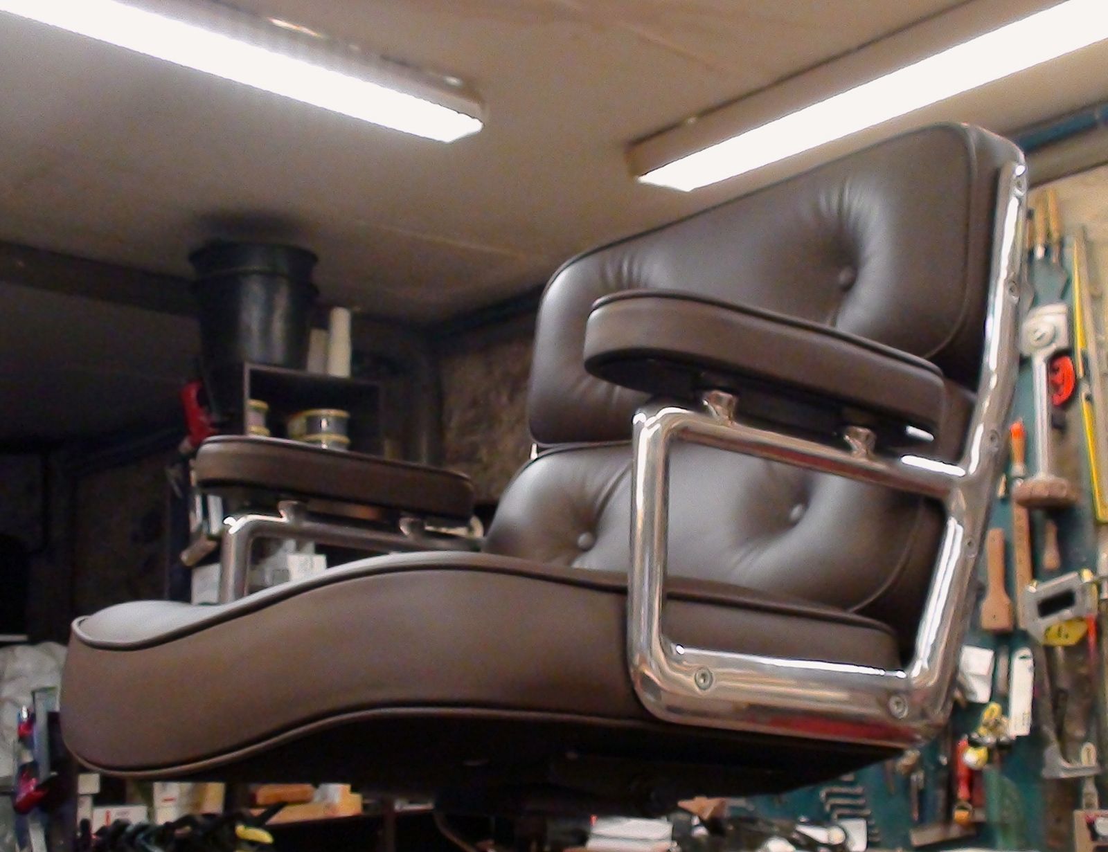 Réfection fauteuil Lobby