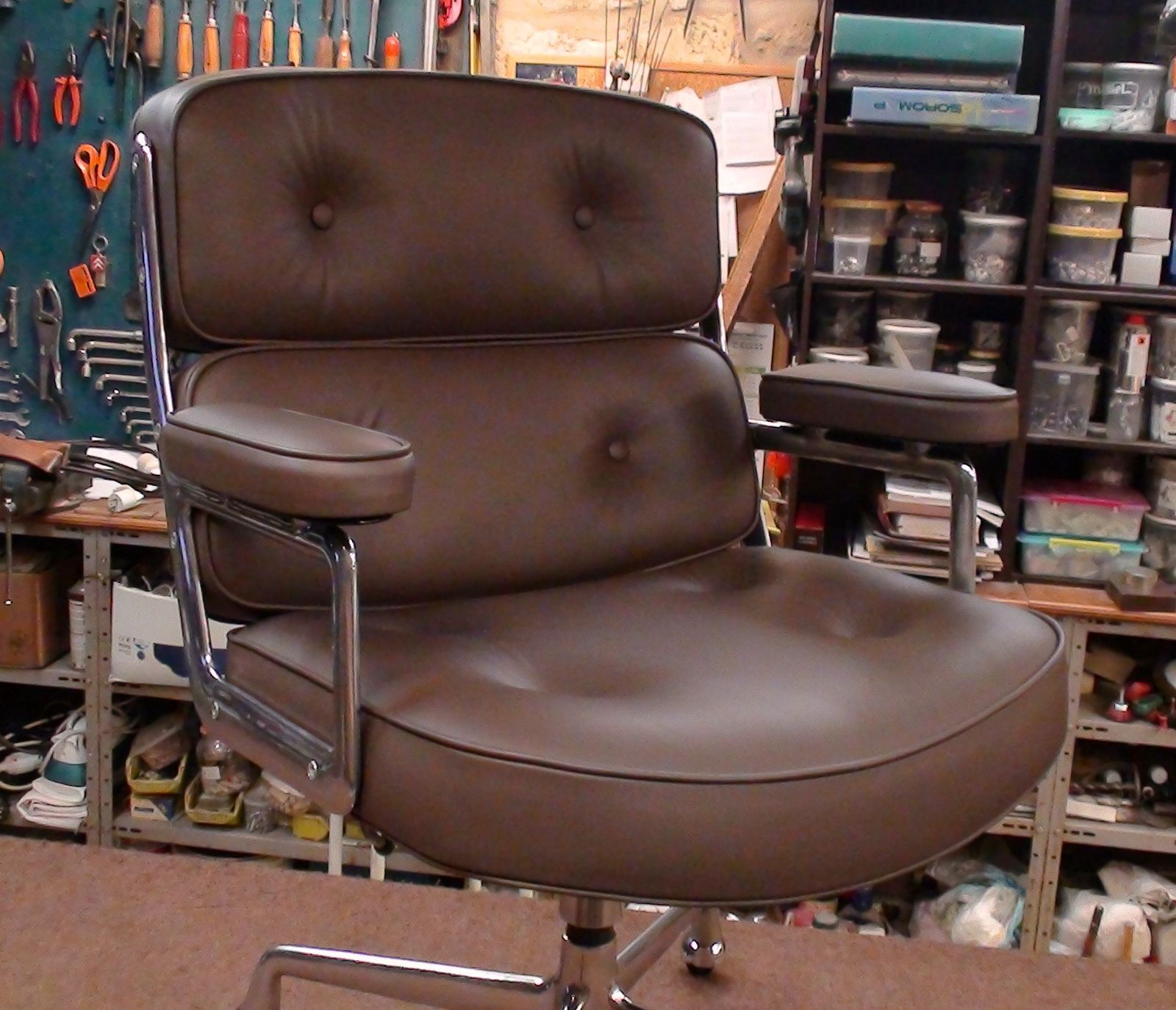 Réfection fauteuil Lobby