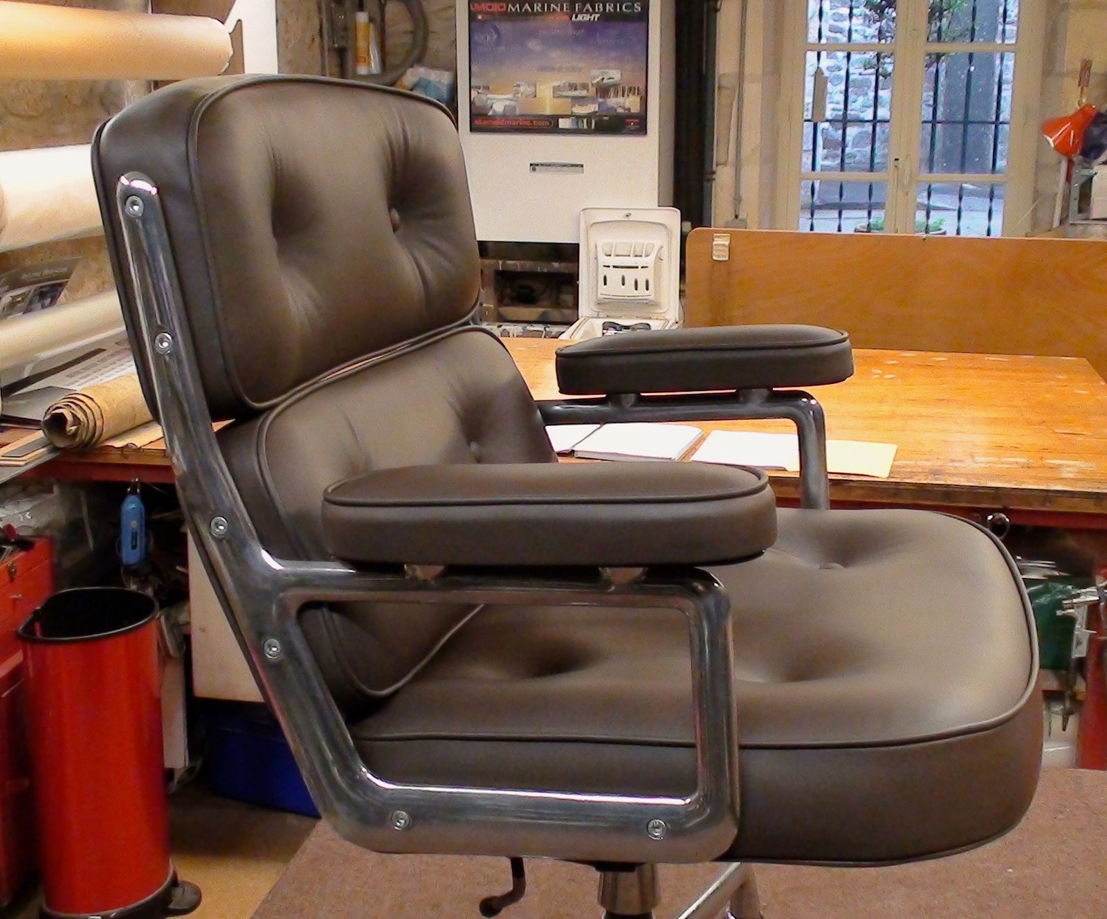 Réfection fauteuil Lobby