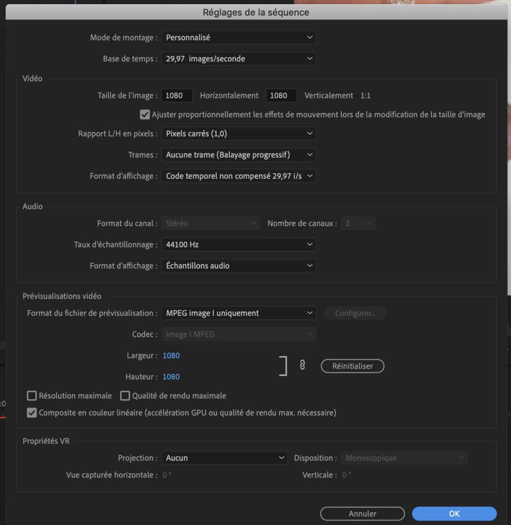 Faire une vidéo "format carré" pour Instagram [PREMIERE PRO