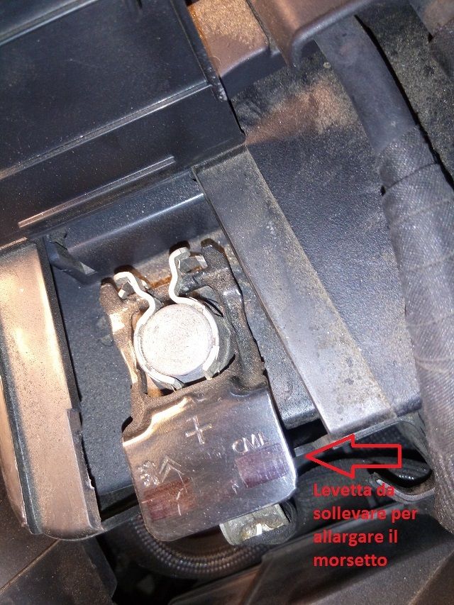 CITROEN PICASSO BATTERIA SCARICARE