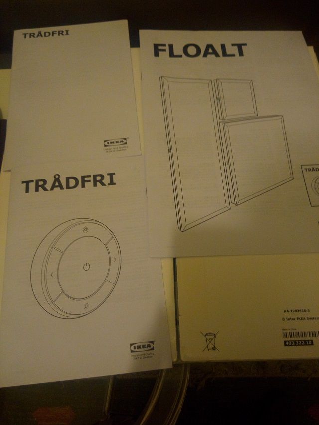 Pannello luminoso FLOALT e telecomando TRÅDFRI di IKEA - Note per il  montaggio (e critiche) - Il Blog di Petardo