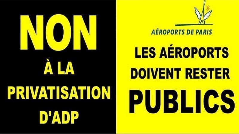 Non à la privatisation d’Aéroports de Paris ! Non à la loi PACTE!