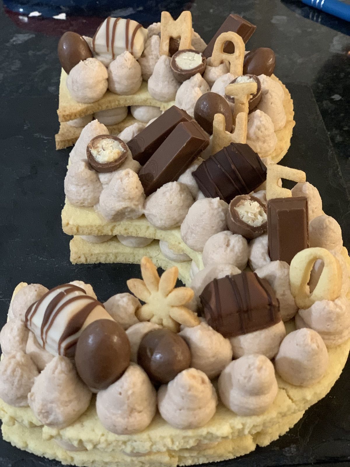 Number Cake Facile Kanisette