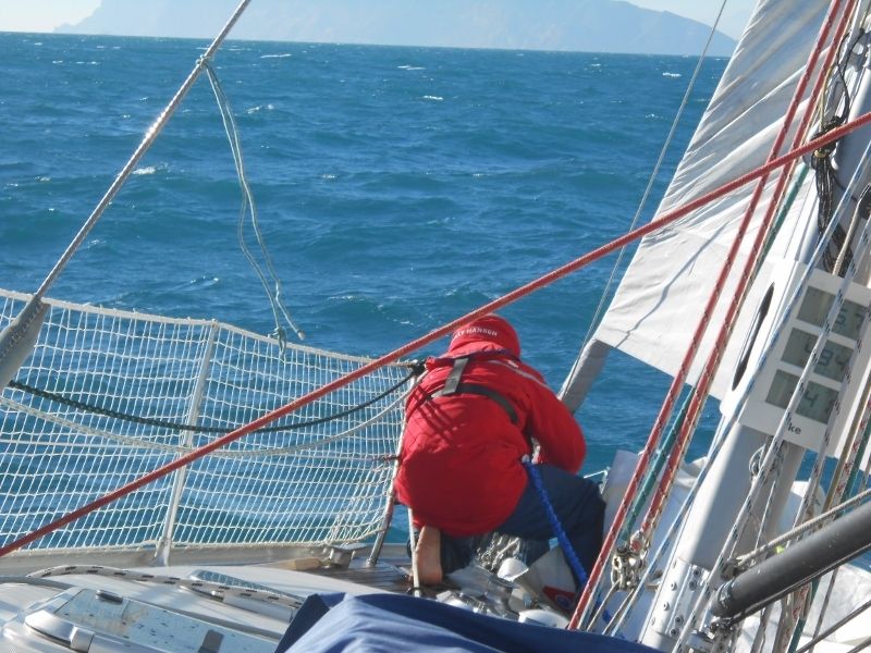 Une journée de navigation au près serré !