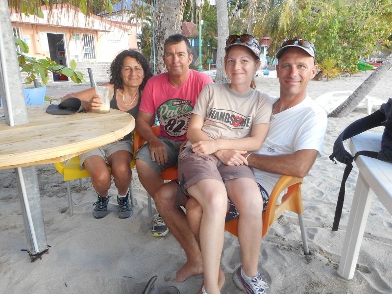 Rocher du Diamant, Petite Anse d'Arlet, Anse Dufour, Anse Noire, apéro !
