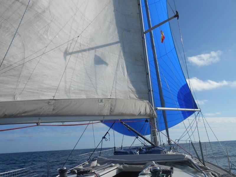 Navigation sous spi, on s'occupe comme on peut !