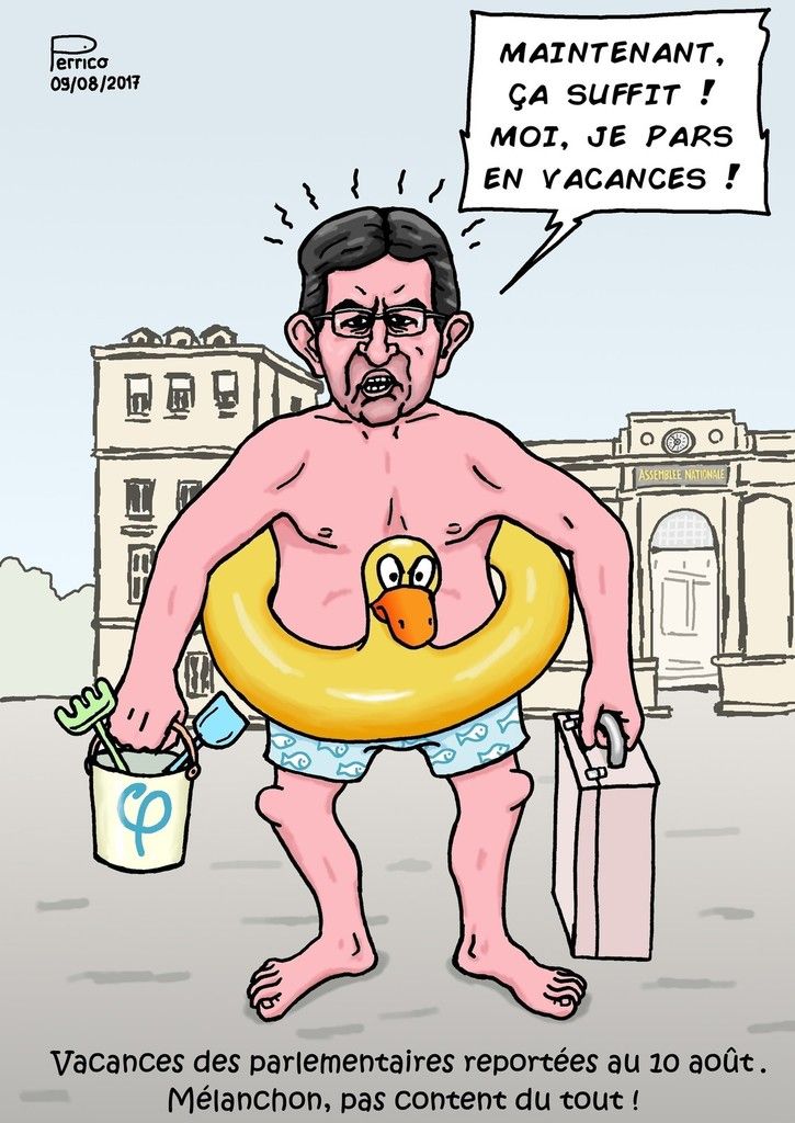 Jean-Luc Mélanchon, vacances
