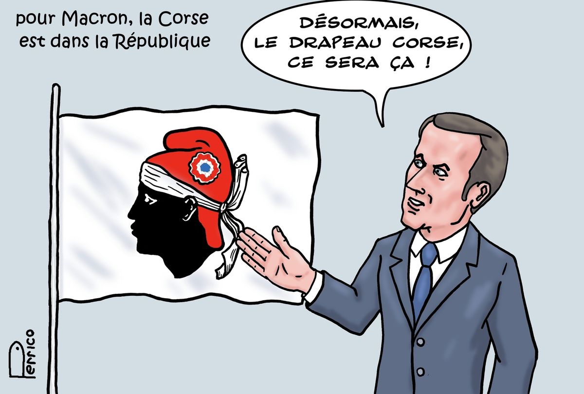 Emmanuel Macron, Corse