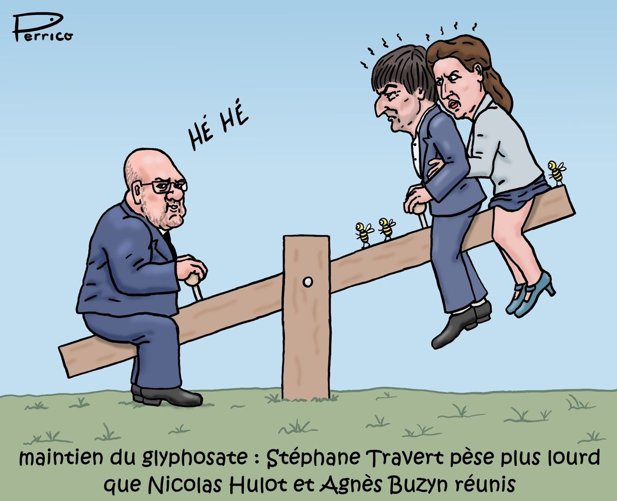 Stéphane Travert, Nicolas Hulot, Agnès Buzyn, Glyphosate, abeilles