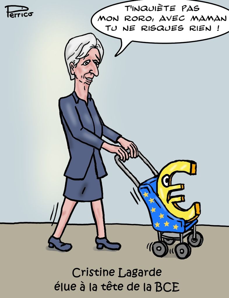 Christine Lagarde, BCE