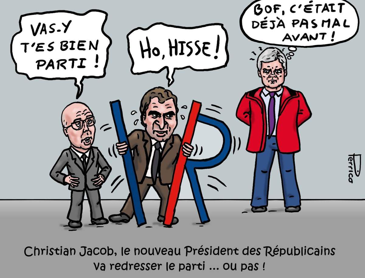 Eric Ciotti, Christian Jacob, Laurent Wauquiez, Les Républicains