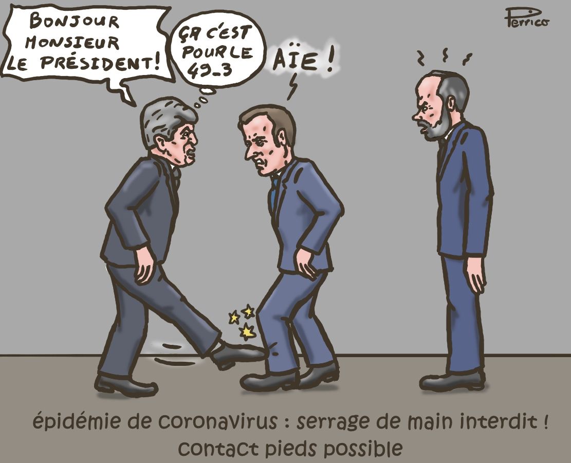 Mélenchon, Macron, Edouard Philippe
