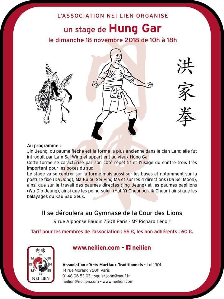 Stage Hung Gar / Kung fu