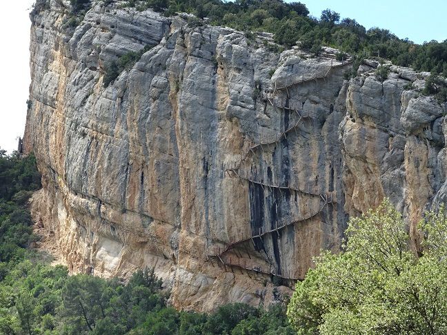 Les gorges de Mont rebei- Espagne
