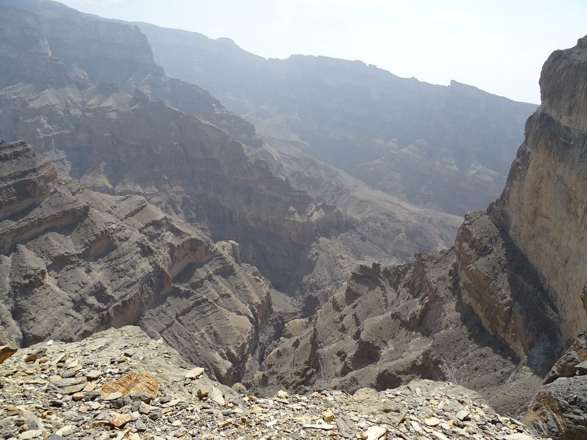 Jabal Sham, la montagne du soleil, Oman