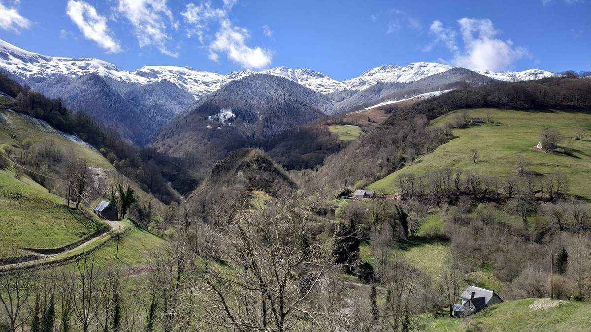 Un matin blanc - Une maison en montagne