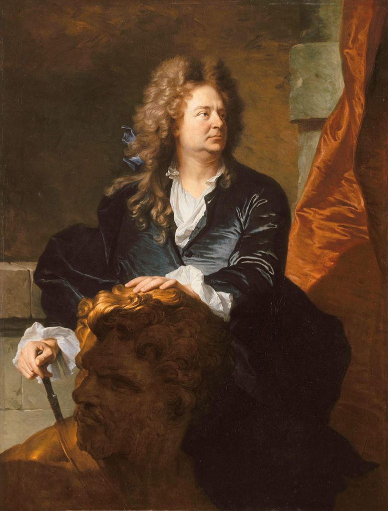 Hyacinthe Rigaud, portrait de Martin Desjardins (1700). Paris, musée du Louvre © photo Stéphan Perreau