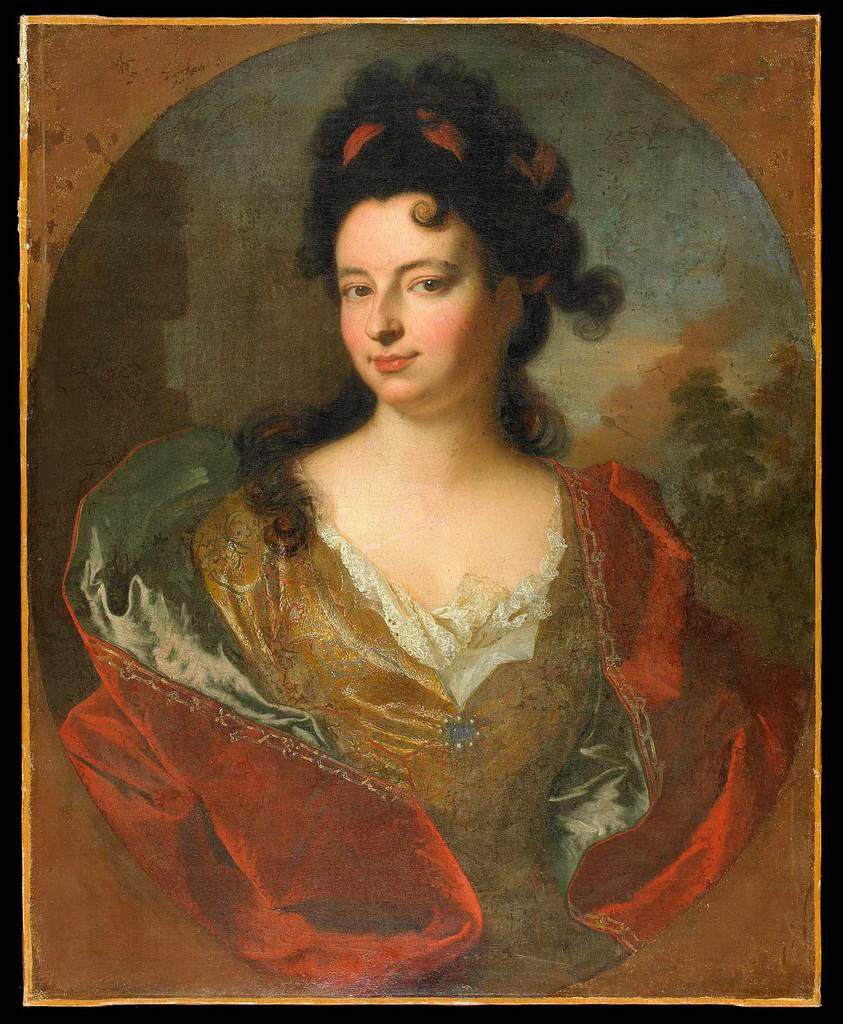 Hyacinthe Rigaud, portrait de femme. Besançon, musée des Beaux arts © musée de Besançon
