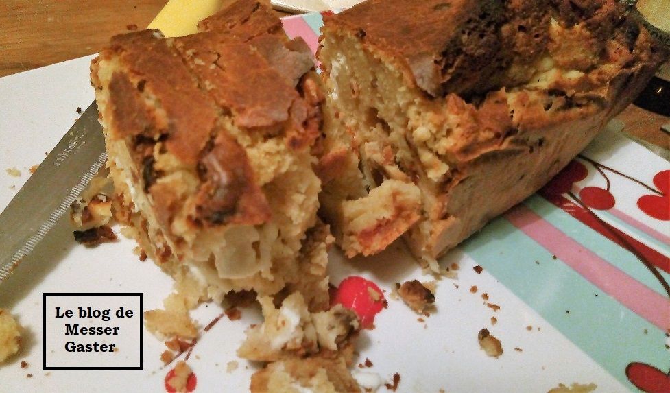 Un cake bien riche en saveurs !