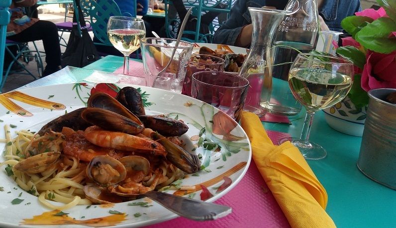 Voici mon premier repas du séjour...