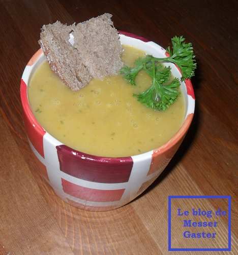 Soupe au céleri rave