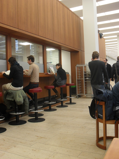 Cafétéria de la Humboldt Bibliothek