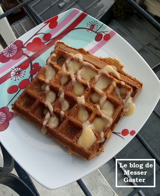 Gaufre à la cannelle