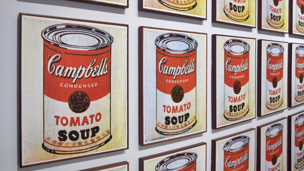 Warhol- Campbell's soup