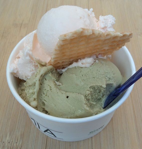 Glace en pot