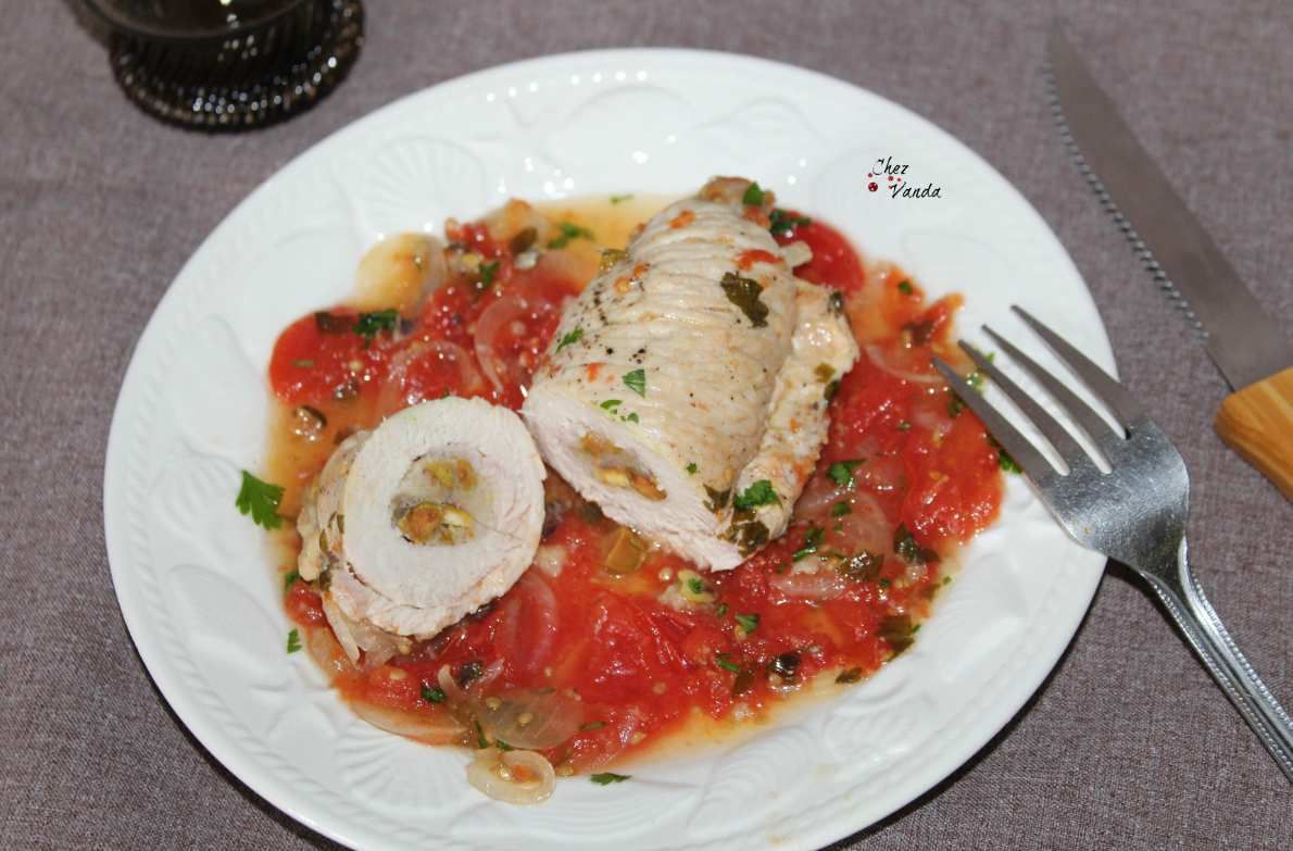 Roulades De Dinde Aux Pistaches Chez Vanda