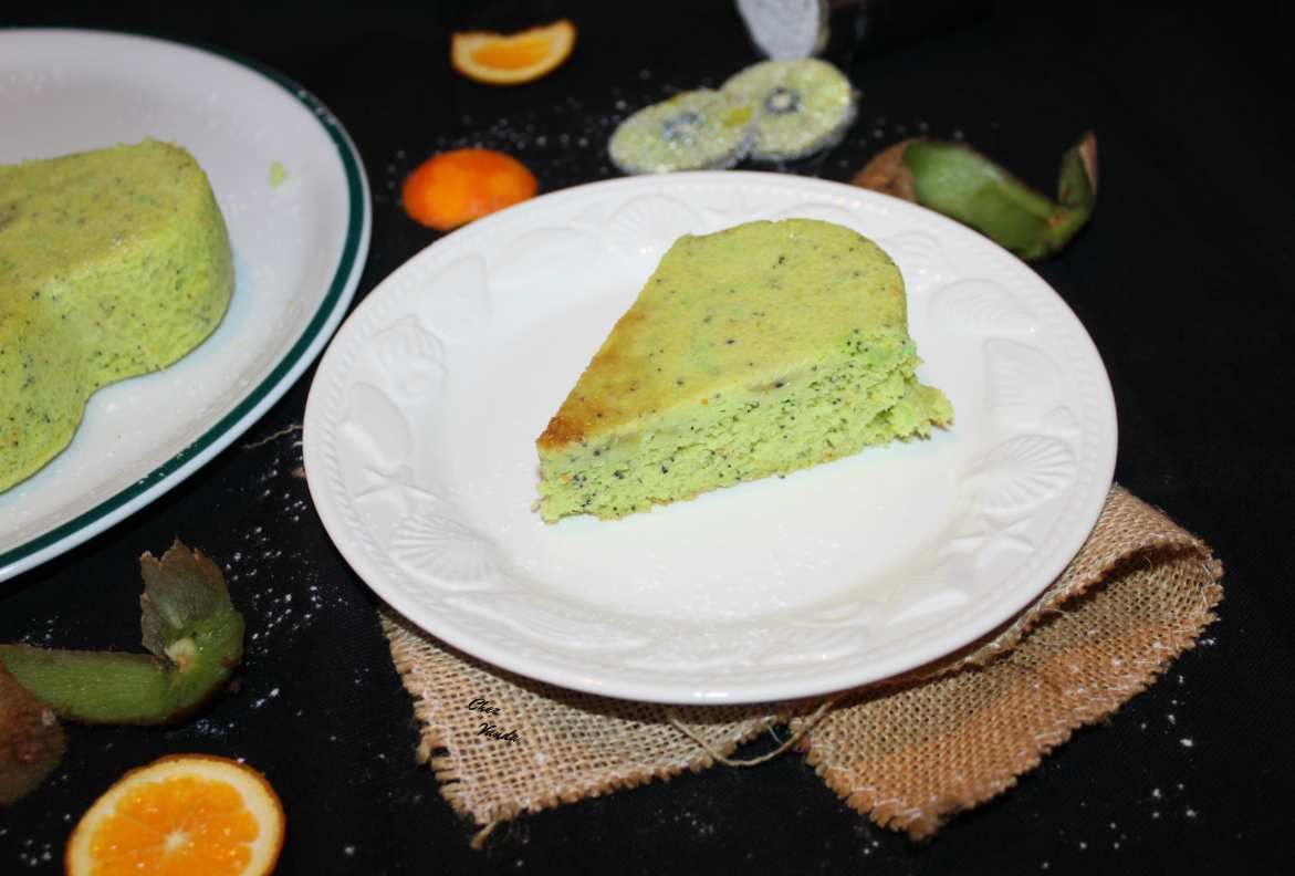 Gateau A L Orange Et Aux Kiwis Sans Farine Chez Vanda