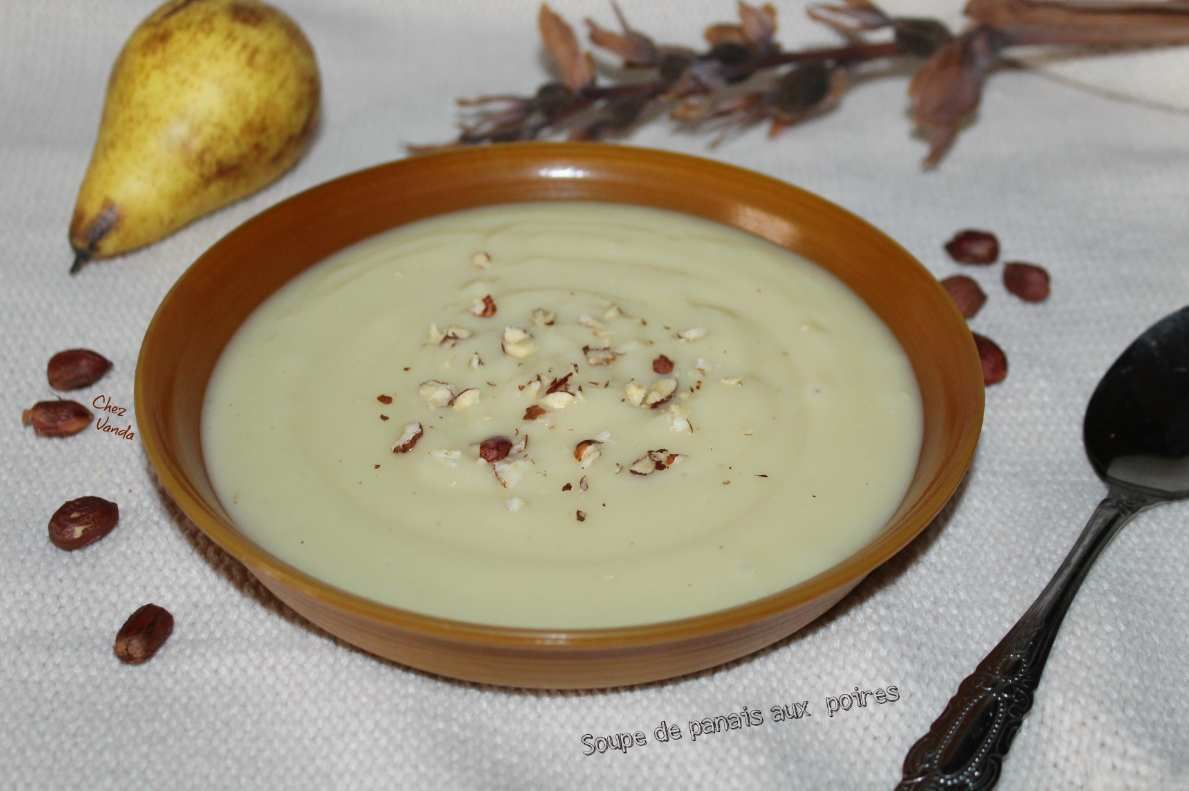 Soupe de poires au panais recette weight watchers  