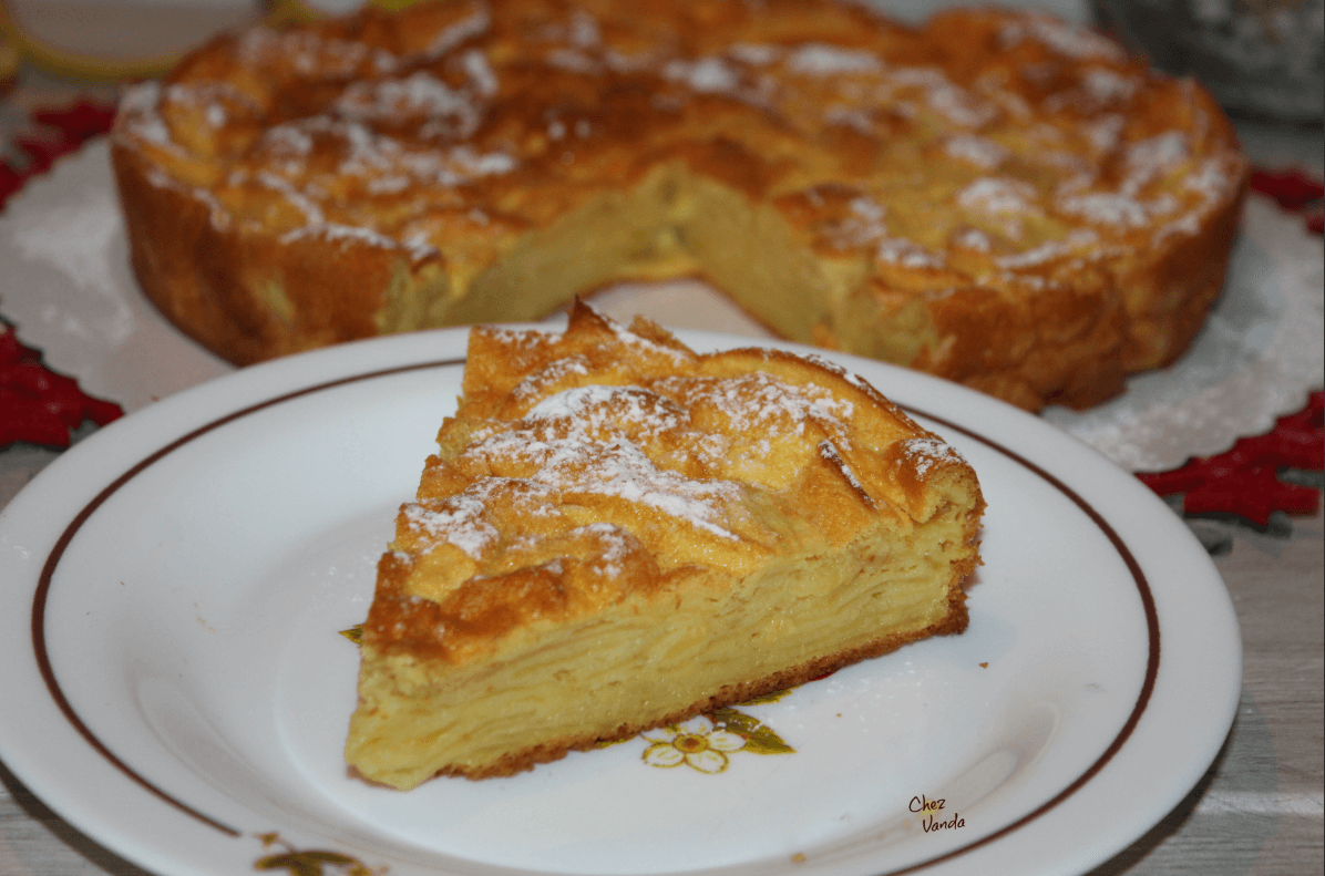 Gateau Flan Aux Pommes Chez Vanda