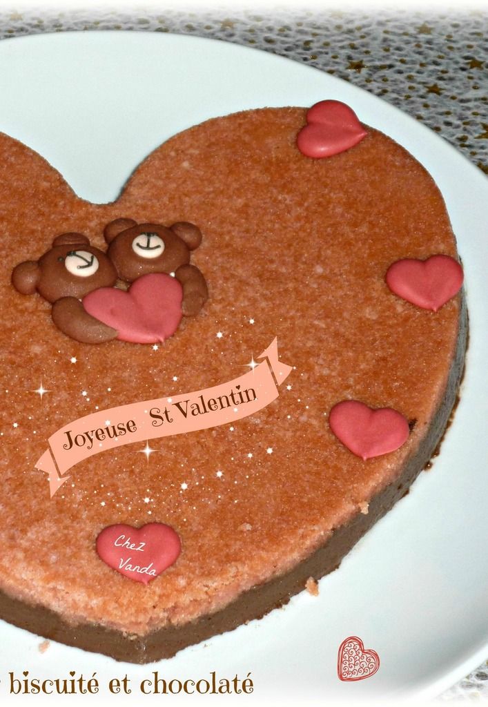 gâteau st Valentin