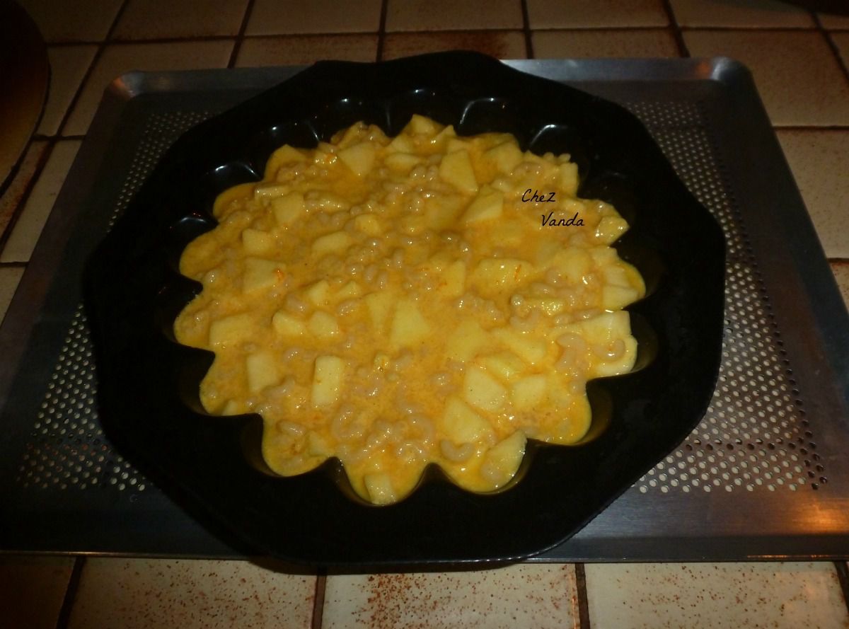 Gateau De Nouilles Aux Pommes Chez Vanda