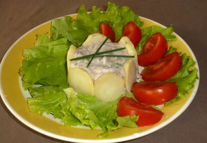 charlottine aux harengs recette WW