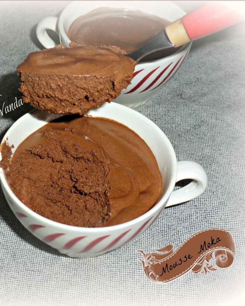 mousse moka recette WW