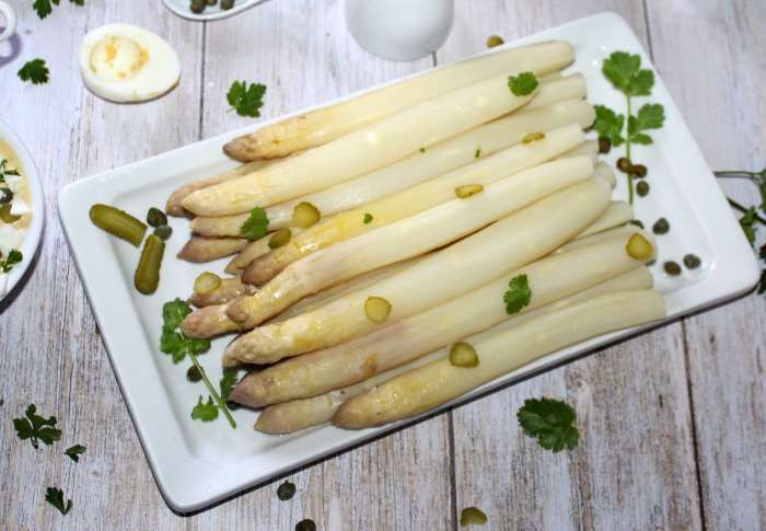 cuisson des asperges à l'omnicuiseur