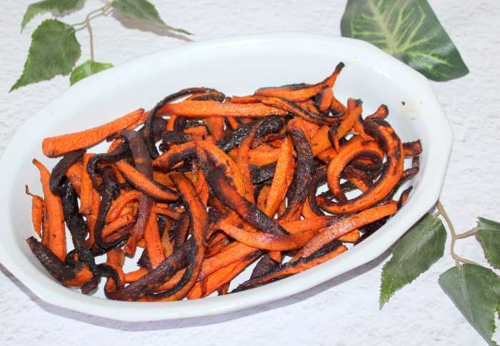 carottes violettes rôties au four recette ww