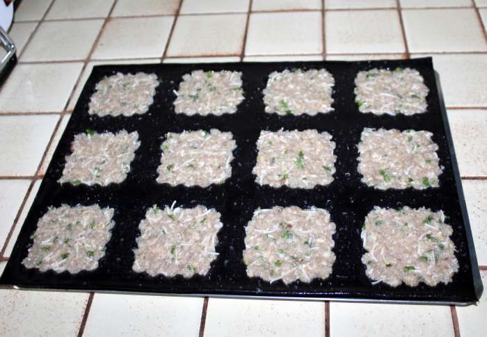 galettes de veau au quinoa avant cuisson recette ww