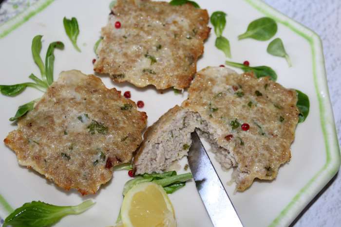 galettes de veau au quinoa recette ww
