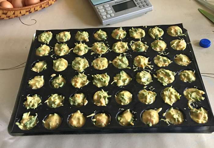 bouchées apéro recette ww