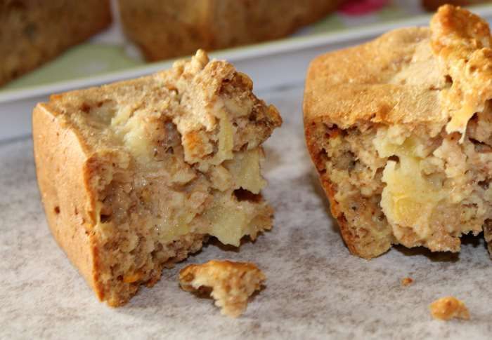 petits cakes aux fibres recette ww
