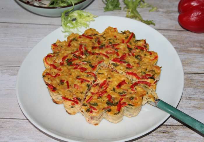 gâteau coquillettes bacon cuisson vapeur douce